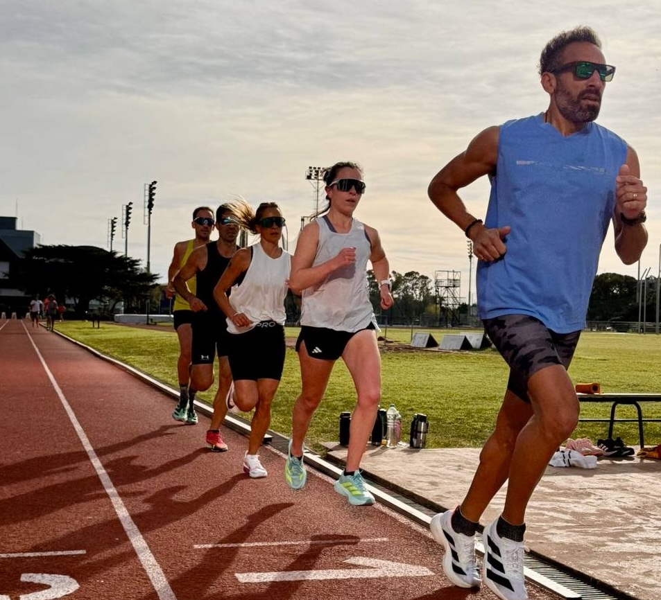 Training with my team